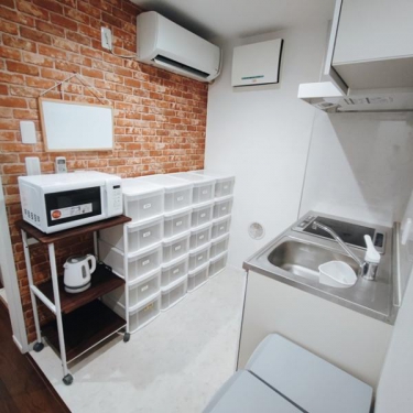 各階にキッチンスペース有