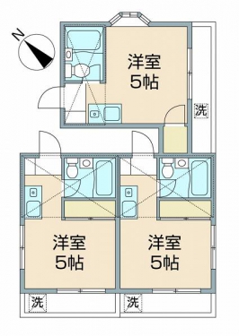 参考間取りです。現況有姿