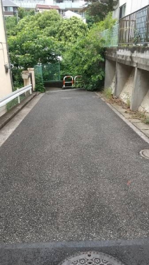 南西側私道
