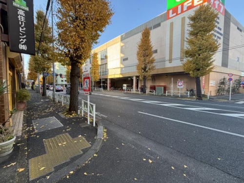 北側道路