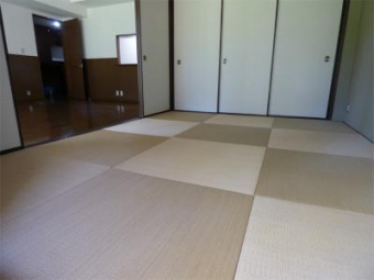 目の前はなんと！古墳