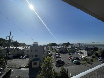 風通しも良い眺望