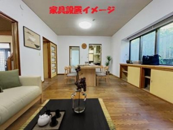 リビングの家具設置イメージ♪