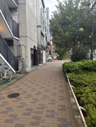 北東側前面道路